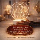 Luminárias de Nossa Senhoras em Acrílico Luminoso Cristal®
