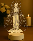 Luminárias de Nossa Senhoras em Acrílico Luminoso Cristal®